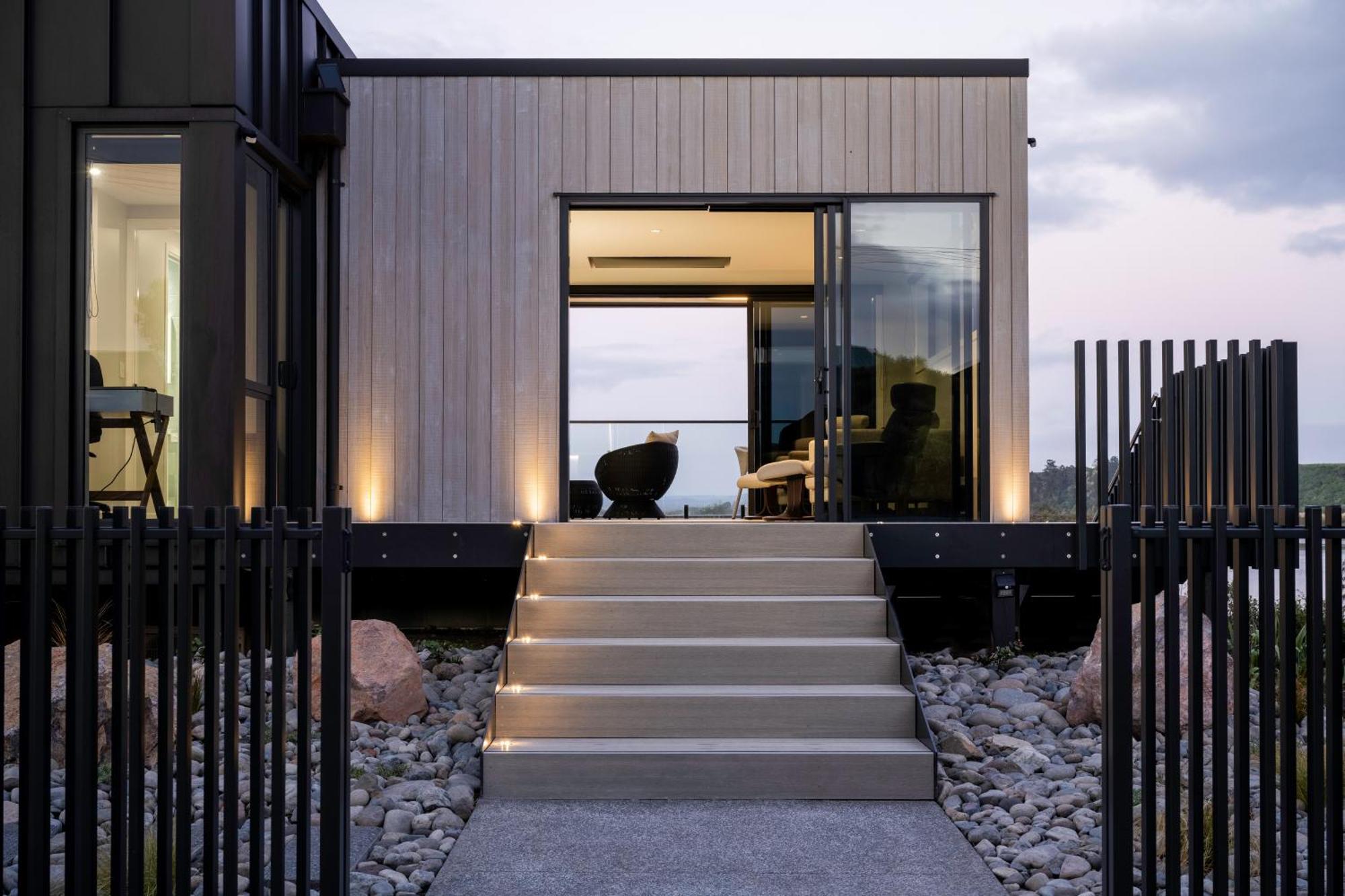 Pukehina Estuary Sunset Views Townhouse & Studio ภายนอก รูปภาพ
